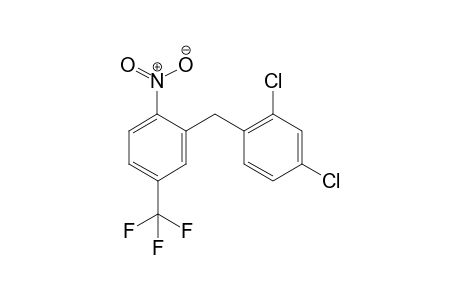 2-(2',4'-Dichlorobenzyl)-4-trifluoromethylnitrobenzene