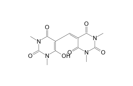 5-[(1,3-dimethyl-2,4-dioxo-6-hydroxy-1,2,3,4-tetrahydro-5-pyrimidinyl)methylene]barbituric acid