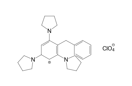 2-benzyl-1,3,5-tri-1-pyrrolidinylcyclohexadienylium perchlorate