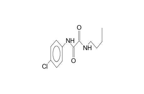 N-butyl-N'-(4-chlorophenyl)oxamide