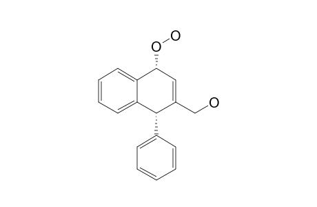 [(1R,4R)-4-hydroperoxy-1-phenyl-1,4-dihydronaphthalen-2-yl]methanol