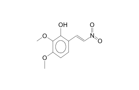 2,3-dimethoxy-6E-(2-nitroethenyl)phenol