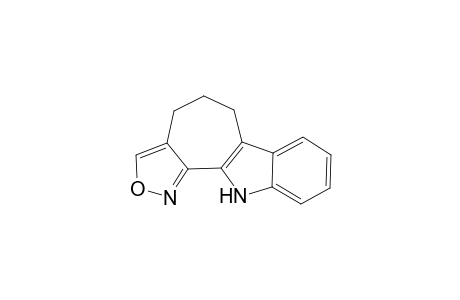 4,5,6,11-tetrahydroisoxazolo[4',3':6,7]cyclohepta[b]indole