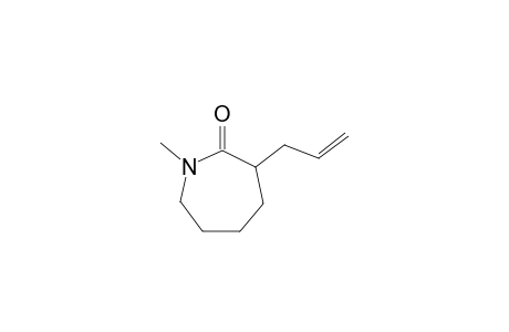 1-Methyl-3-(prop-2'-en-1'-yl)hexahydroazepin-2-one