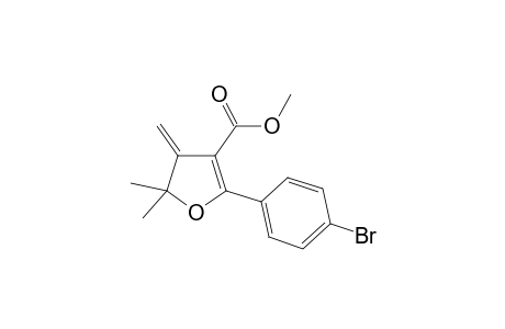 Methyl 2-(4-Bromophenyl)-5,5-dimethyl-4-methylene-4,5-dihydrofuran-3-carboxylate