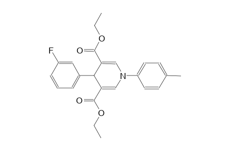 4-(3-fluorophenyl)-1-(4-methylphenyl)-4H-pyridine-3,5-dicarboxylic acid diethyl ester