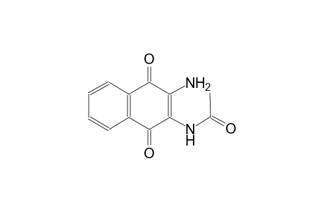 acetamide, N-(3-amino-1,4-dihydro-1,4-dioxo-2-naphthalenyl)-