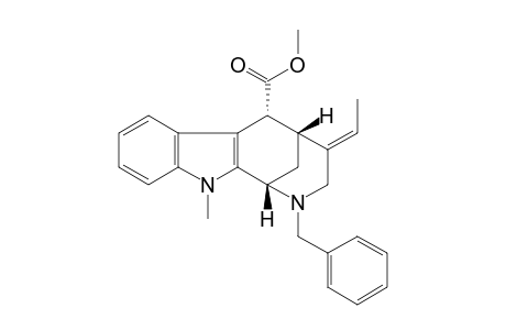 METHYL-2-BENZYL-4(E)-ETHYLIDENE-11-METHYL-1,2,3,4,5,6-HEXAHYDRO-1,5-METHANOAZOCINO-[3,4-B]-INDOLE-6-ALPHA-CARBOXYLATE