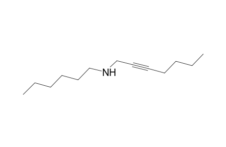 N-(2-Heptynyl)-n-hexylamine