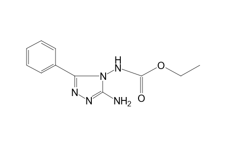 3-AMINO-5-PHENYL-4H-1,2,4-TRIAZOLE-4-CARBAMIC ACID, ETHYL ESTER
