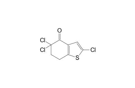 6,7-dihydro-2,5,5-trichlorobenzo[b]thiophene-4(5H)-one