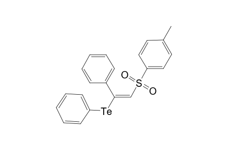 1-Methyl-4-[(E)-2-phenyl-2-(phenyltelluro)ethenyl]sulfonylbenzene