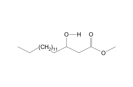 3-Hydroxyheptadecanoate <methyl->