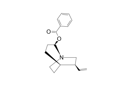 (1S,2S,5R,6R)-2-BENZOYLOXY-6-VINYL-1-AZABICYCLO-[3.2.2]-NONANE