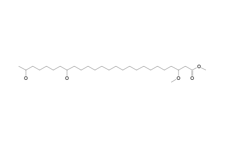 METHYL-3-METHOXY-19,25-DIHYDROXY-HEXACOSANOATE