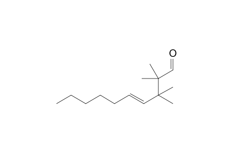 (E)-2,2,3,3-Tetramethyldec-4-enal