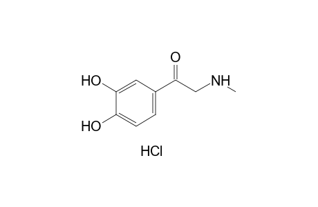 3',4'-dihydroxy-2-(methylamino)acetophenone, hydrochloride