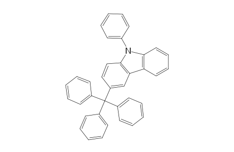 9H-carbazole, 9-phenyl-3-(triphenylmethyl)-