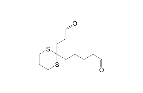 5-[2-(3-ketopropyl)-1,3-dithian-2-yl]valeraldehyde