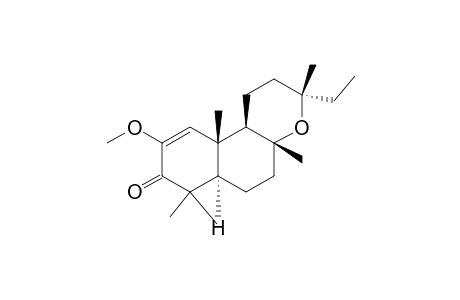 8,13-epoxy-2-methoxylabd-1-en-3-one