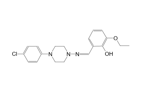 phenol, 2-[[[4-(4-chlorophenyl)-1-piperazinyl]imino]methyl]-6-ethoxy-