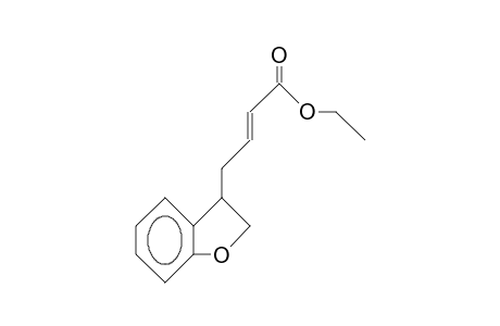 (E)-4-(2,3-Dihydro-benzofuran-3-yl)-but-2-enoic acid, ethyl ester