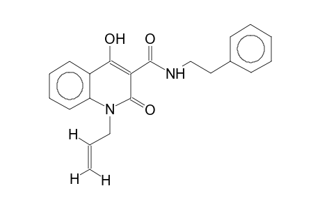 1-allyl-3-(2-phenylethyl)carbamoyl-4-hydroxy-1,2-dihydroquinolin-2-one