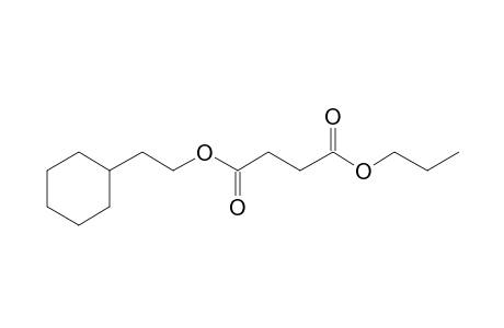 Succinic acid, 2-cyclohexylethyl propyl ester