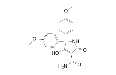 1H-Pyrrole-3-carboxamide, 2,5-dihydro-4-hydroxy-5,5-bis(4-methoxyphenyl)-2-oxo-
