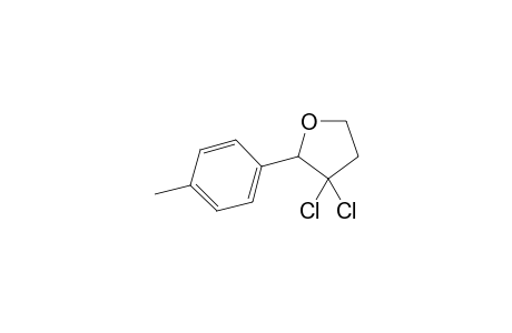 3,3-Dichloro-2-(p-tolyl)tetrahydrofuran