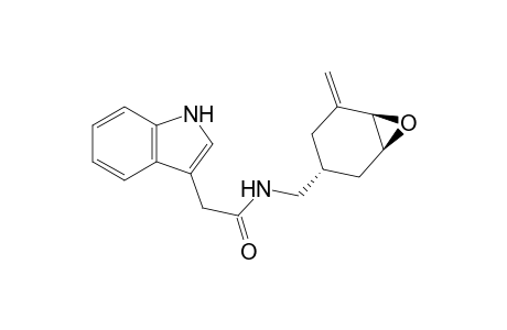 2,3-Epoxy-5-(3-indolylacetyl)aminomethyl-1-methylenecyclohexane