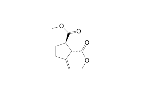 1,2-Cyclopentanedicarboxylic acid, 3-methylene-, dimethyl ester, trans-