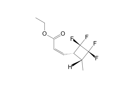 (2-Z)-3-(2,2,3,3-TETRAFLUORO-4-METHYLCYCLOBUTYL)-PROP-2-ENOIC-ACID-ETHYLESTER;CIS-ISOMER