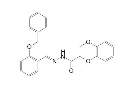 N'-{(E)-[2-(benzyloxy)phenyl]methylidene}-2-(2-methoxyphenoxy)acetohydrazide