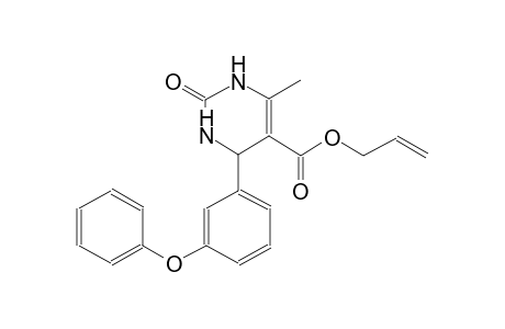 5-pyrimidinecarboxylic acid, 1,2,3,4-tetrahydro-6-methyl-2-oxo-4-(3-phenoxyphenyl)-, 2-propenyl ester
