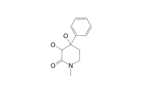 3,4-DIHYDROXY-1-METHYL-4-PHENYL-2-OXOPIPERIDINE