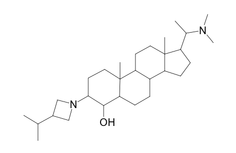 Pregnan-4-ol, 20-(dimethylamino)-3-[3-(1-methylethyl)-1-azetidinyl]-, (3.beta.,4.beta.)-