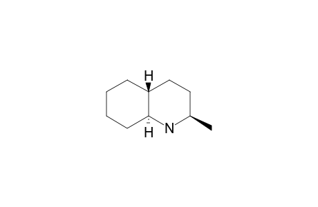 (2R,4aR,8aS)-2-methyl-1,2,3,4,4a,5,6,7,8,8a-decahydroquinoline