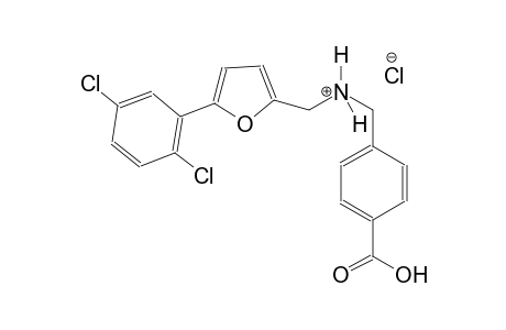 2-furanmethanaminium, N-[(4-carboxyphenyl)methyl]-5-(2,5-dichlorophenyl)-, chloride
