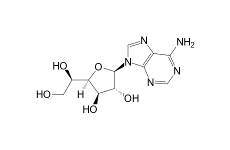 9-[.beta.-D-Glucofuranosyl]-Adenine