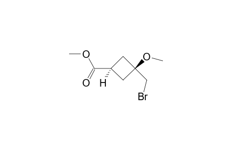 METHYL_CIS-3-BROMOMETHYL-3-METHOXYCYCLOBUTANE-1-CARBOXYLATE