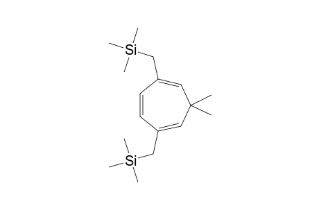 1,3,5-Cycloheptatriene, 7,7-dimethyl-2,5-bis(trimethylsilylmethyl)-