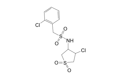 Benzenemethanesulfonamide, 2-chloro-N-(4-chlorotetrahydro-3-thienyl)-, S,S-dioxide