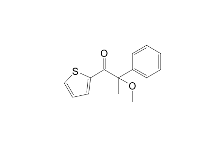 1-{[1'-Methoxy-1'-{(2''-thienyl)carbonyl]ethyl}benzene