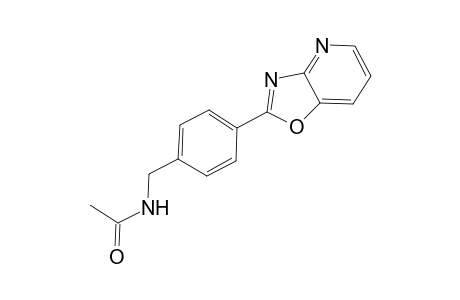 Acetamide, N-[(4-oxazolo[4,5-b]pyridin-2-ylphenyl)methyl]-