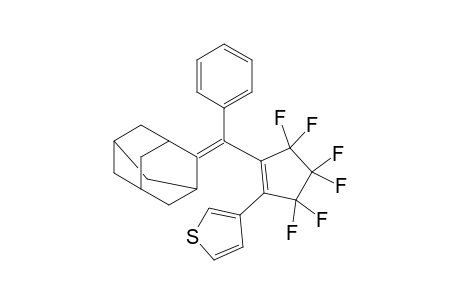 1-(1-Adamantylidene-1-phenylmethyl)-3,3,4,4,5,5-hexafluoro-2-(3-thienyl)cyclopentene