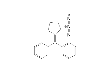 1-Azido-2-(cyclopentylidene(phenyl)methyl)benzene