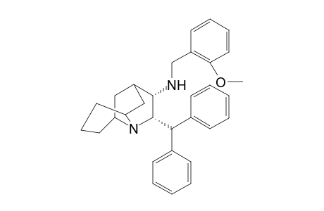 (3S,4S)-4-(Diphenylmethyl)octahydro-N-[(2-methoxyphenyl)methyl]-2,6-methano-2H-quinolizin-3-amine