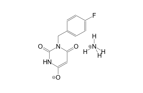 ammonium 1-(4-fluorobenzyl)-2,6-dioxo-1,2,3,6-tetrahydro-4-pyrimidinolate