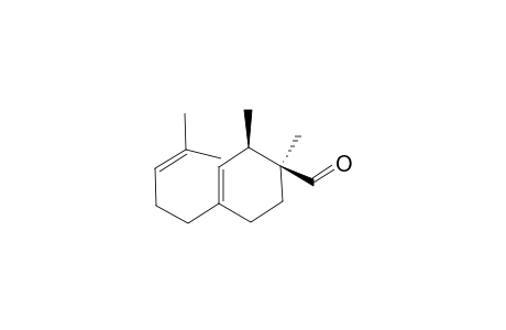 (+-)-(1S*,2R*)-1,2-Dimethyl-4-(4-methylpent-3-enyl)cyclohex-3-enecarbaldehyde